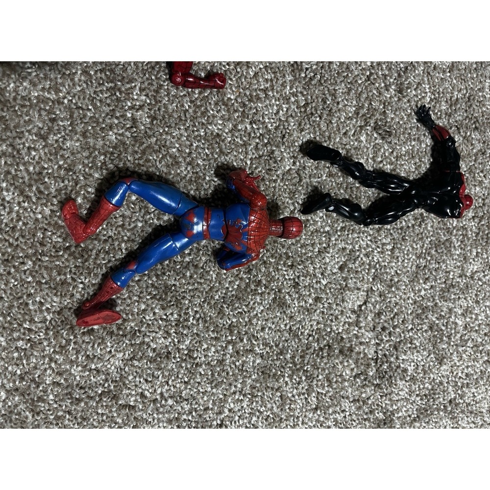 Lot of Vintage 90's Toy Biz Marvel Various Conditions Spider Men - Picture 7 of 9